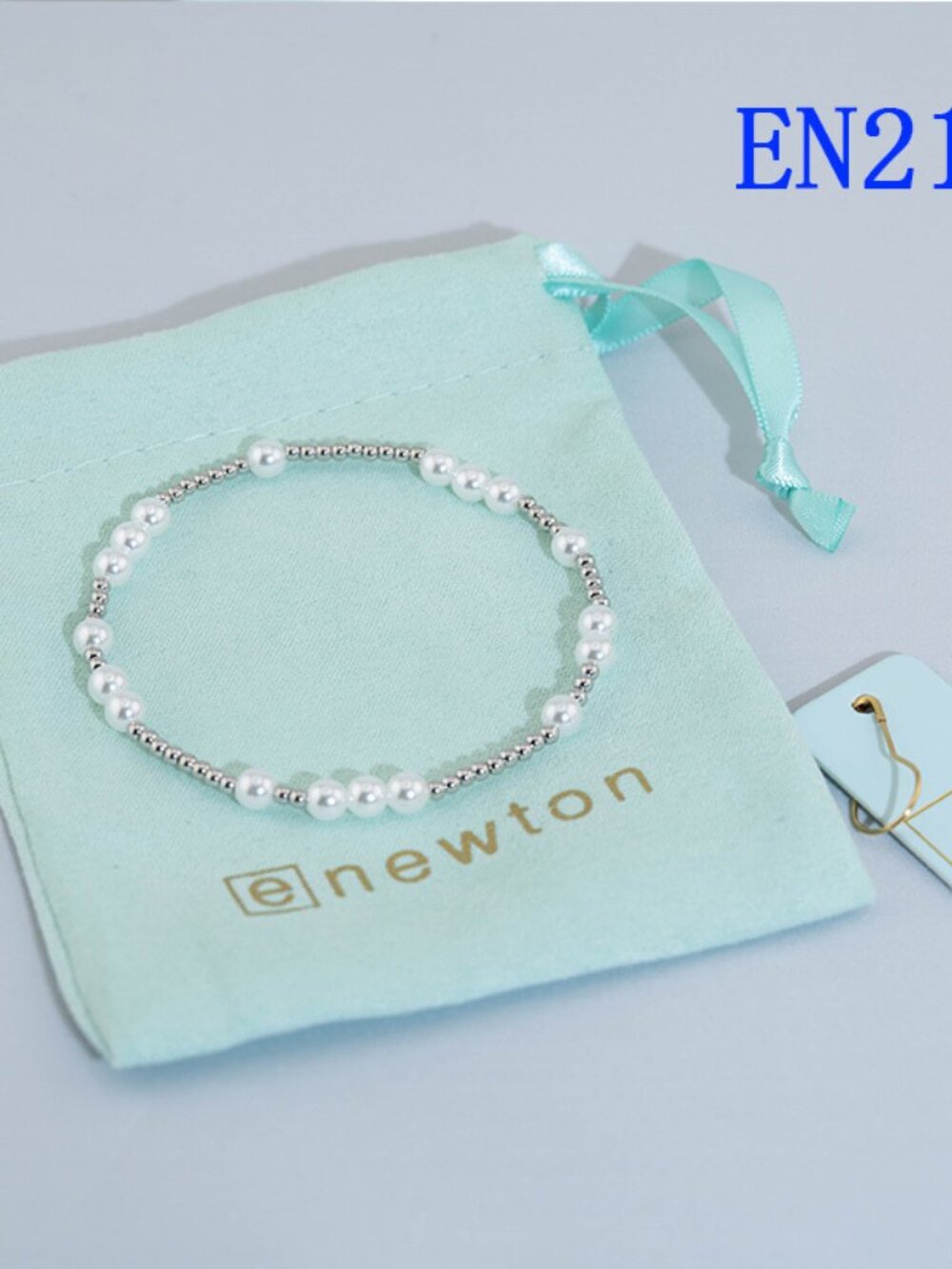 Enewton White Pearl Silver Bracelet